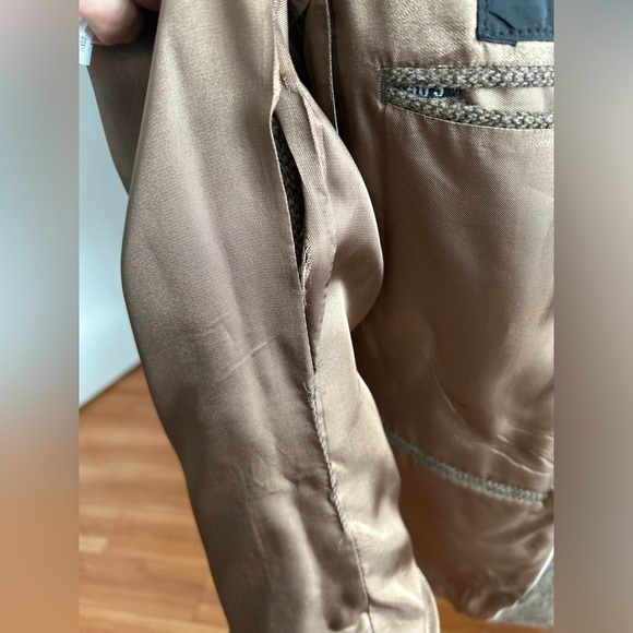 Alexander Shields 60s Vintage Tan Wool Tweed Sport  Size 40 Short - Picture 11 of 17